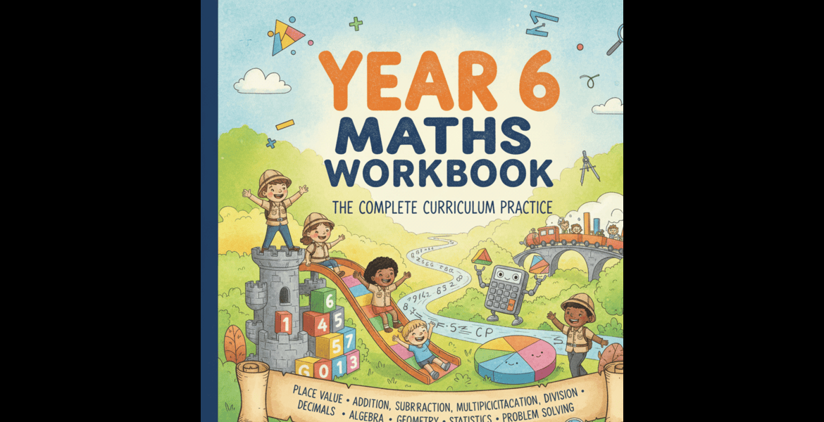 Year 6 Math Workbook & Worksheet